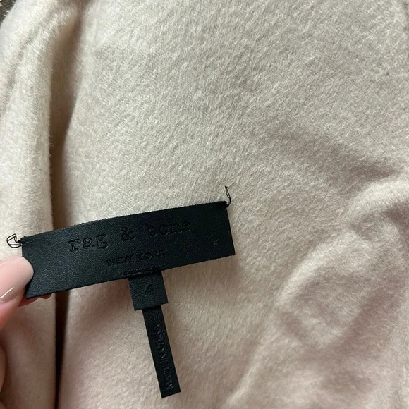 🔥🔥🔥NEW Rag & Bone Darwin Reversible Wool Cashmere Blended Coat Jacket - Picture 13 of 15